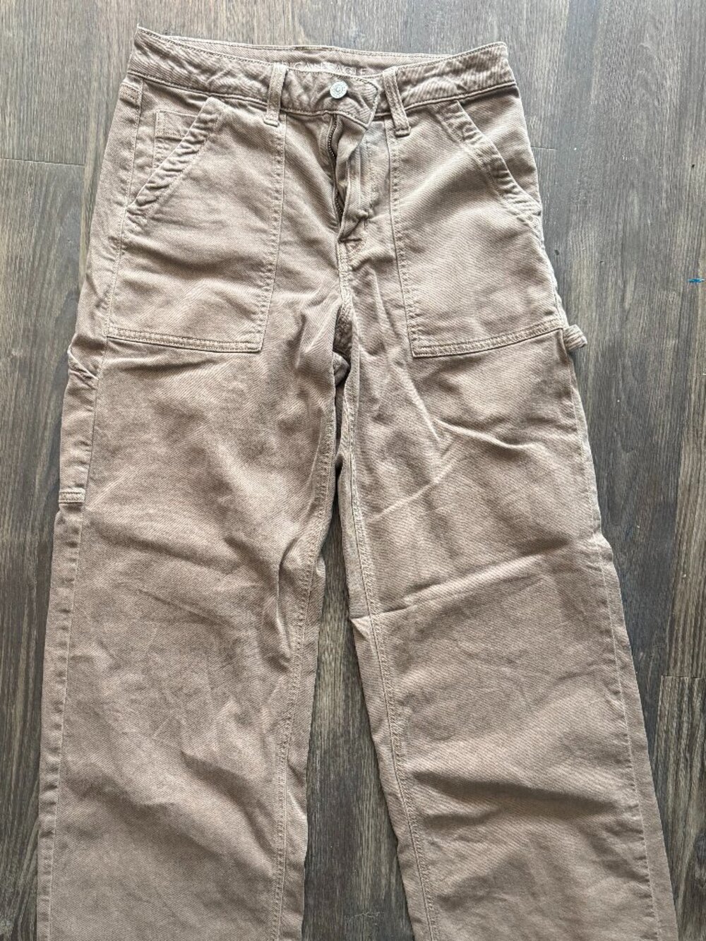 tan soft jeans